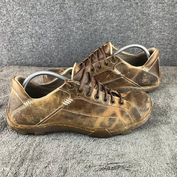 Rare VTG Dr. Marten Distressed Brown Leather Oxford Sz 10 M/11 Women\'s main image 11